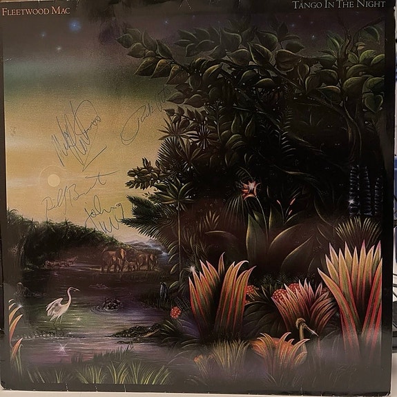Fleetwood Mac lp nimikirjoituksilla