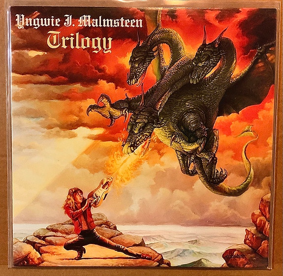 Yngwie J. Malmsteen Trilogy LP-levy