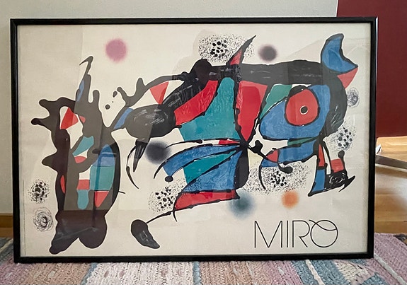 Juliste Fundació Joan Miro näyttelystä