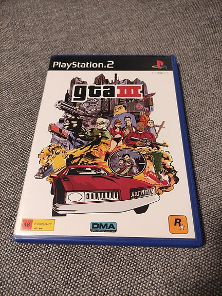 Rockstar Games Grand Theft Auto III Playstation 2 peli