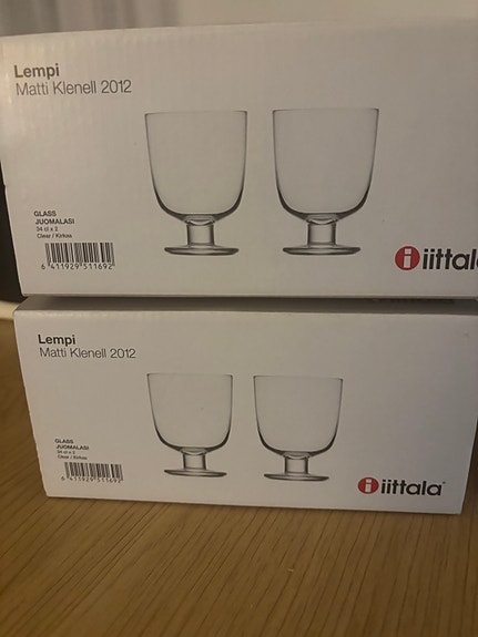 Iittala, Lempi juomalasit 4kpl