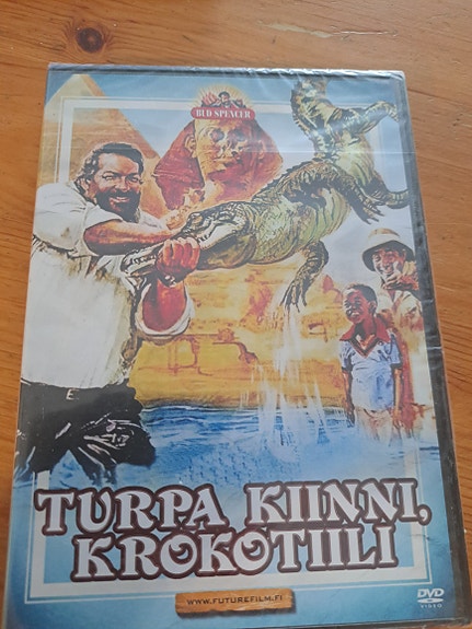 Turpa Kiinni Krokotiili DVD uusi muoveissa 15€+6posti/nouto