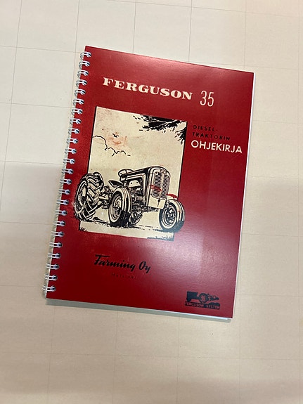 Ferguson 35 dieseltraktorin OHJEKIRJA