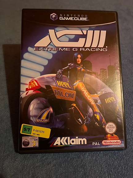 Extreme G Racing Nintendo GameCube peli