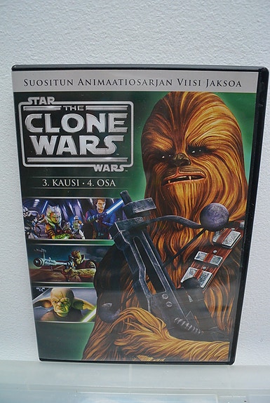 Star wars clone wars 3. kausi - 4. osa dvd