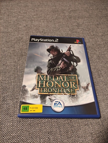 Medal of Honor Frontline Playstation 2 Peli