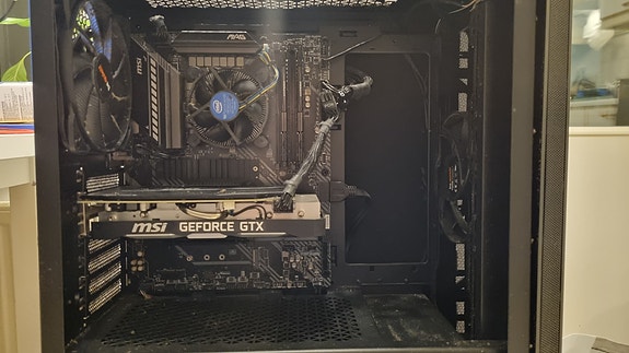Pelitietokone Intel i3 10300f Nvidia GTX 1660S 6gb pelikone 16gb DDR4e