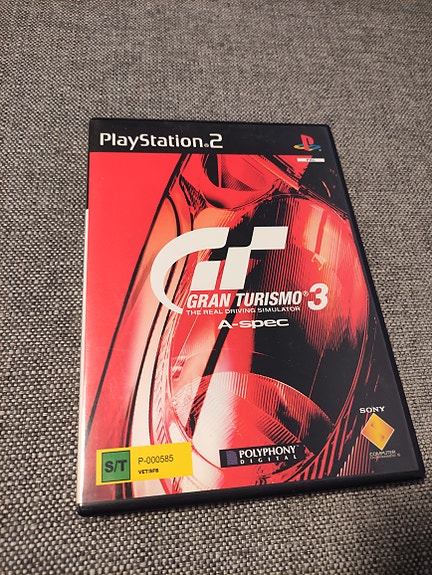 Gran Turismo 3 A-Spec Playstation 2 peli