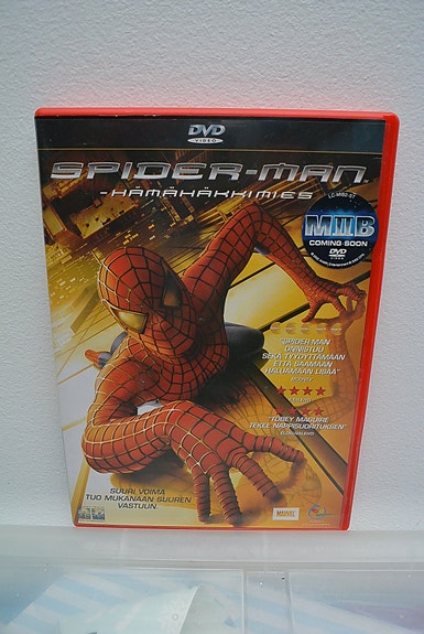 Spider-Man DVD-elokuva