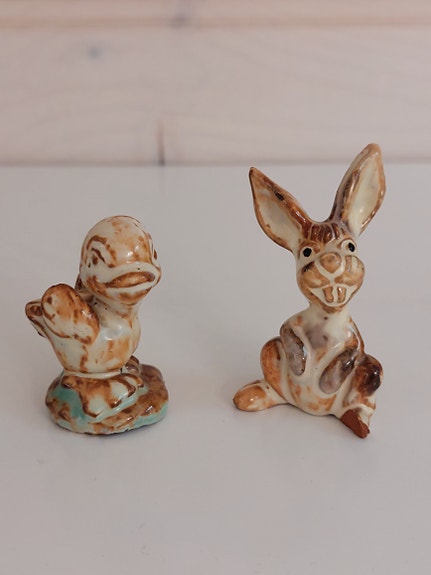 Viljo Heinonen, Ankka-figuuri + pupu