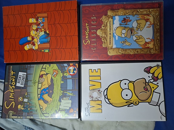 Simpsonit DVD setti