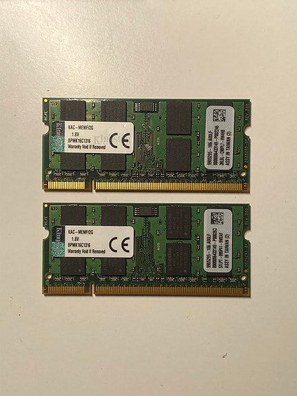 Kingston DDR2 2x2Gb