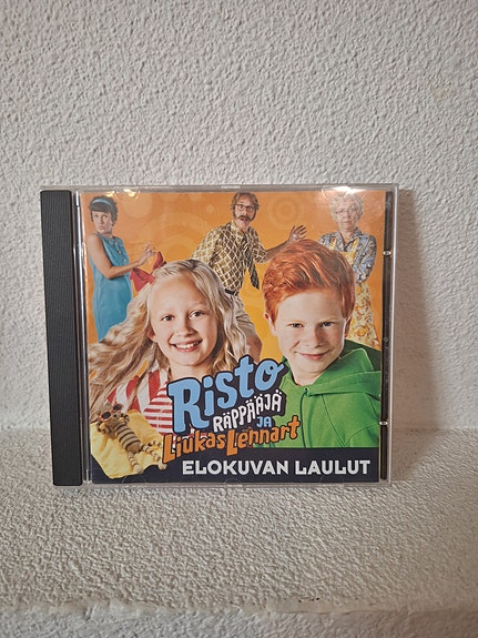 Myydään Risto Räppääjä ja Liukas Lennart Elokuvan laulut cd