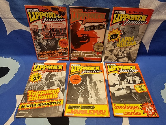PEKKA LIPPONEN JUNIOR lehtiä