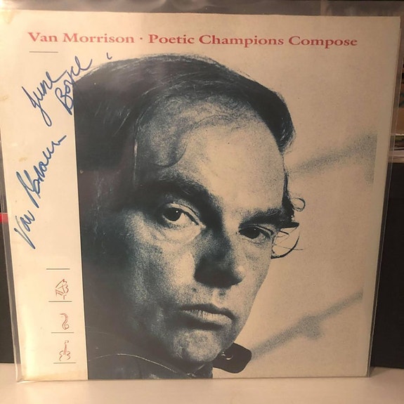 Van Morrison - Poetic Champion Compose lp nimikirjoituksella
