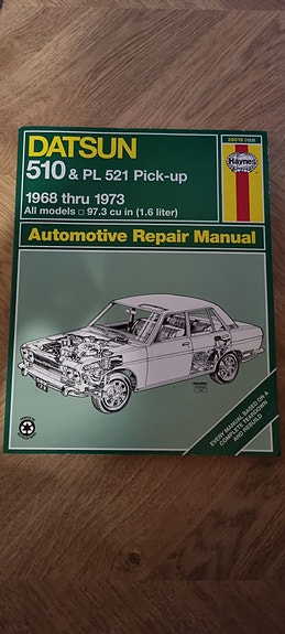 Datsun 510 Bluebird korjauskäsikirja