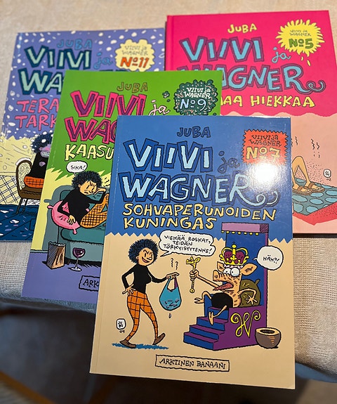 Viivi Wagner Sarjakuvakirjat