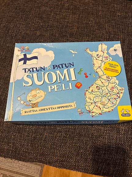 Tatun ja Patun Suomi-peli lautapeli