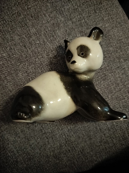 Lomonosov Venäläinen posliini panda