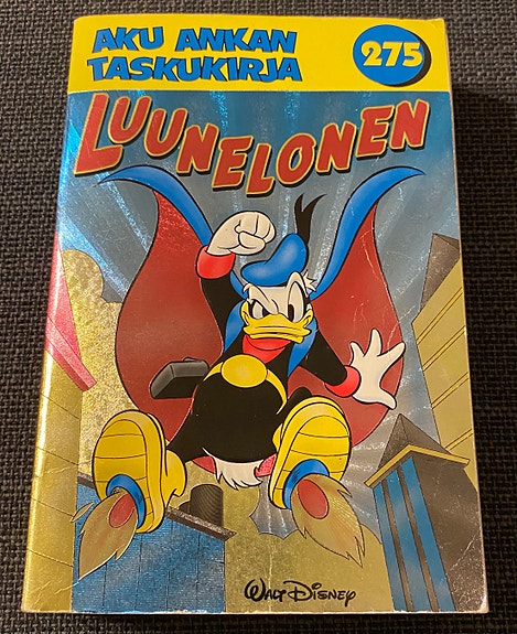 Aku Ankan taskukirja Luunelonen 275