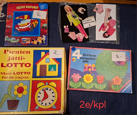 Lasten pelejä ja leluja 1