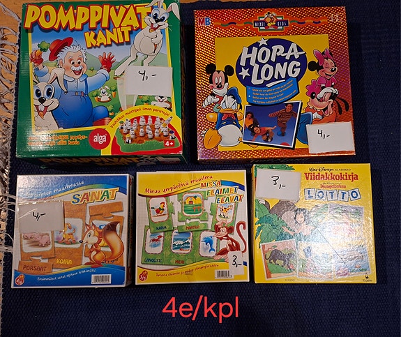 Lasten pelejä ja leluja 4