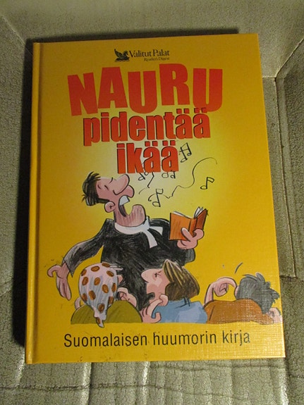 Nauru pidentää ikää Suomalaisen huumorin kirja