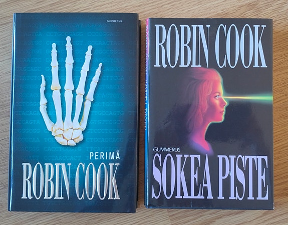 2 kirjan Robin Cook-paketti, KUIN UUSIA