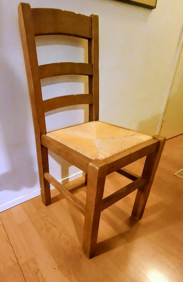 Ranskalainen tammi- tuoli