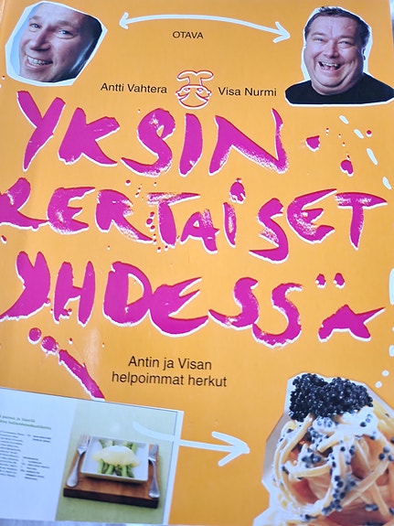 Antti Vahtera ja Visa Nurmi Yksinkertaiset Yhdessä Kirja