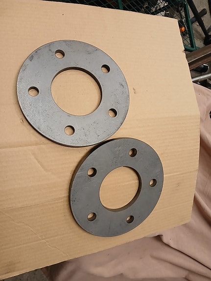 Chevrolet 5x5" vanne spacer 6mm