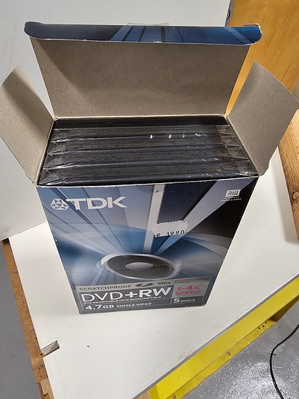 Dvd rw levyjä