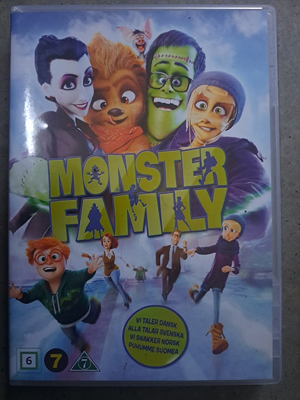 Monster family dvd