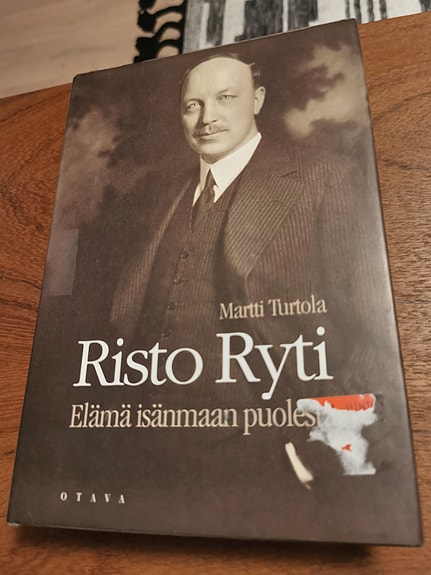 Risto Ryti : elämä isänmaan puolesta kirja