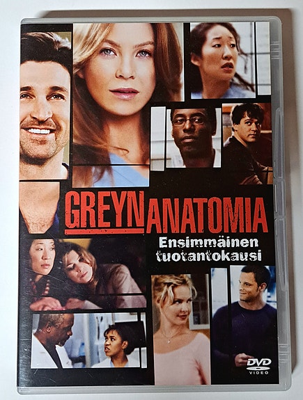 DVD Greyn anatomia, kausi 1