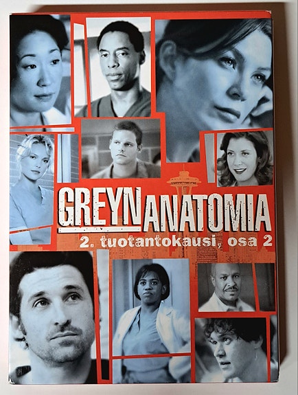 DVD Greyn anatomia