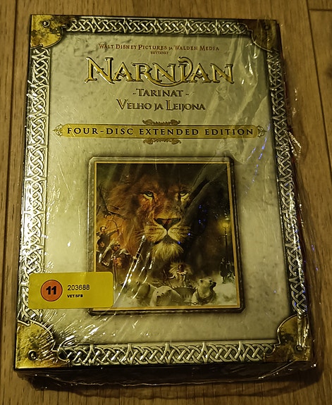 Narnian tarinat: Velho ja leijona -elokuva DVD