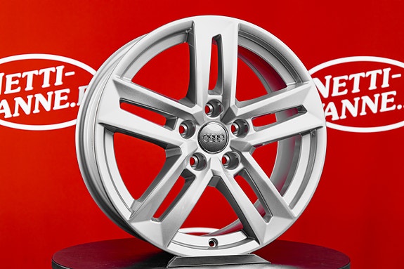 ALKUPERÄINEN AUDI 7x17" 5x112 ET42 Ø66.5 UUDET HINTA 4KPL