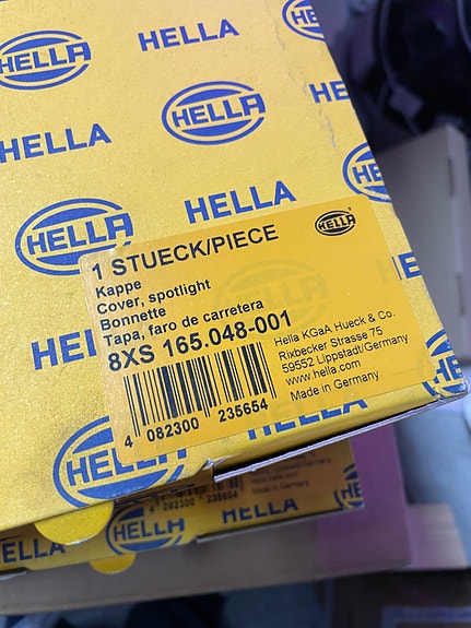 Uudet Hella lisävalojen suojat (2kpl)