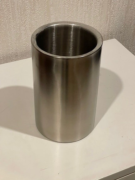Isosteel teräksinen viinicooleri / samppanjacooleri