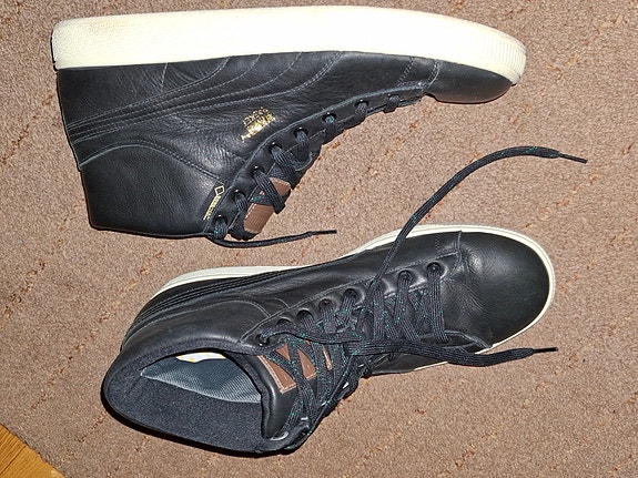 Puma gorerex Tennarit 46 Mustat Nahkaa
