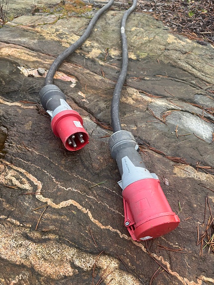Voimavirtakaapeli 63 A / 400 V