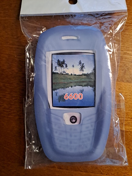 Nokia 6600 siliconi kuori