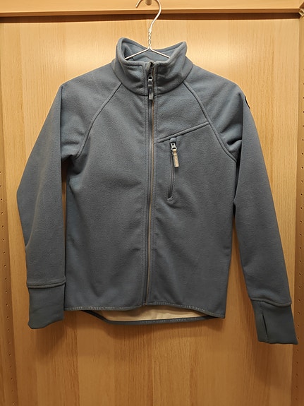 P.o.p sininen windfleece takki 140