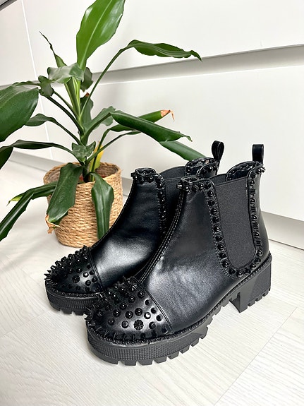 Niitti juhla kengät nilkkurit rock