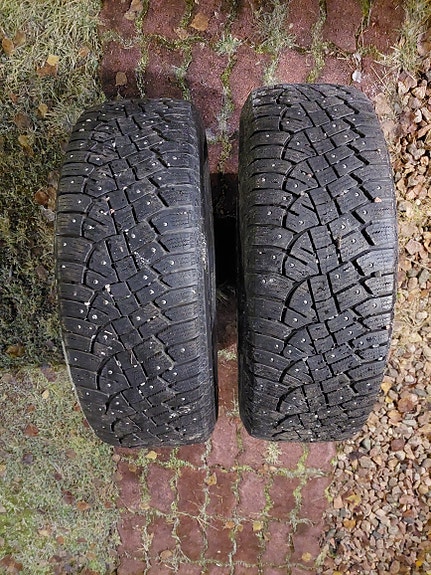 2 kpl 225/65/R17 T Continental Ice Contact 2