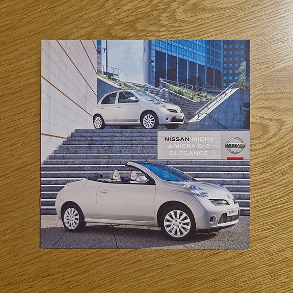 Nissan Micra & Micra C+C Elegance -esite 2006