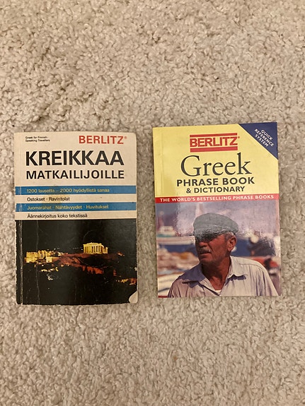 Kreikkaa matkailijoille