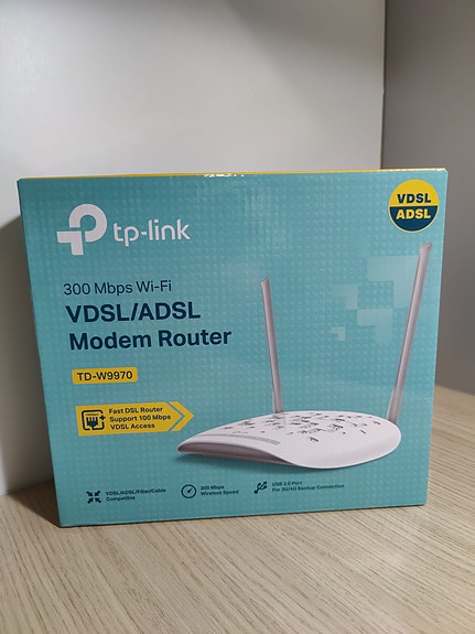 TP-LINK TD-W9970 langaton VDSL2/ADSL-modeemireititin. Takuuta jäljellä 2 vuotta!