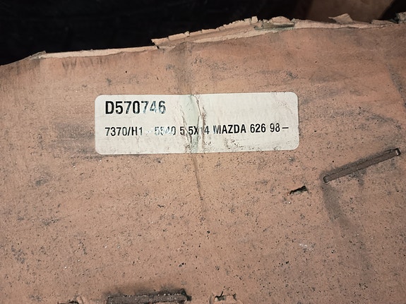 Mazda 626 98- vanteet